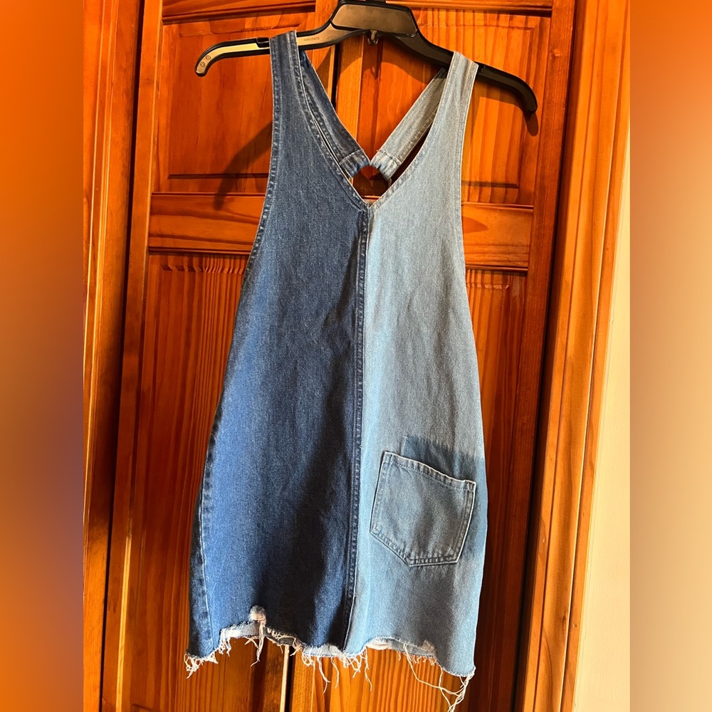 H&M Divided Blue Jeans dress size 2